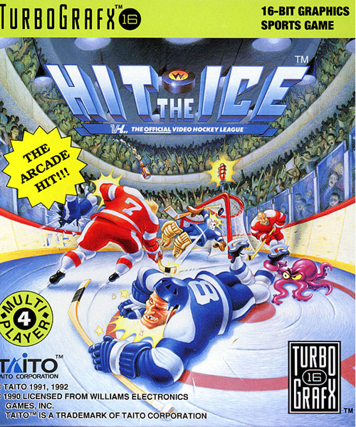 Hit the Ice - VHL the Official Video Hockey League (USA) Box Scan